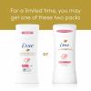 imageDove Advanced Care Antiperspirant Deodorant Stick Rose Petals 4 Count for after shave care for underarms 72 hour odor control with allday sweat protection stick for soft underarms 26 oz208 Ounce Pack of 5