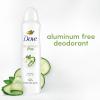 imageDove Aluminum Free Deodorant Spray for Women 3 Count Cucumber ampamp Green Tea 72 hour odor protection 4 ozCucumber and Green Tea