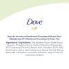 imageDove Aluminum Free Deodorant for Women 4 Count Pomegranate and Lemon Verbena 72 hour odor protection 26 ozCucumber Green Tea
