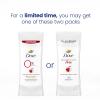 imageDove Aluminum Free Deodorant for Women 4 Count Pomegranate and Lemon Verbena 72 hour odor protection 26 ozLemon