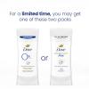 imageDove Aluminum Free Deodorant for Women 4 Count Pomegranate and Lemon Verbena 72 hour odor protection 26 ozSandalwood