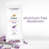 imageDove Aluminum Free Deodorant for Women 4 Count Pomegranate and Lemon Verbena 72 hour odor protection 26 ozVanilla Lavender