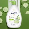 imageDove Body Wash 24 Count Refreshing Cucumber and Green Tea Refreshes Skin Cleanser That Effectively Washes Away Bacteria While Nourishing Your 3 ozCucumber and Green Tea