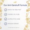 imageDove Damage Therapy Derma Shampoo Dryness  Itch for Flaky Scalp with Pyrithione Zinc and Coconut Oil 12 Fl OzFragranced