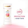 imageDove Even Tone Antiperspirant Deodorant Stick Peach Blossom ampamp Rice Milk 3 Count 26 oz26 Ounce Pack of 3