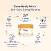 imageDove Exfoliating Body Polish Body Scrub Crushed Almond and Mango Butter 4 Count Exfoliating Scrub for Dry Skin Gently Exfoliates to Reveal Healthy Skin 105 ozCrushed Almond and Mango Butter