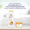 imageDove Exfoliating Body Polish Body Scrub Crushed Almond and Mango Butter 4 Count Exfoliating Scrub for Dry Skin Gently Exfoliates to Reveal Healthy Skin 105 ozCrushed Almond and Mango Butter