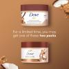 imageDove Scrub Brown Sugar ampamp Coconut Butter For Silky Smooth Skin Body Scrub Exfoliates ampamp Restores Skins Natural Nutrients 105 ozCoconut Butter