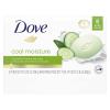 imageDove Skin Care Beauty Bar For Softer Skin Cucumber and Green Tea More Moisturizing Than Bar Soap 375 oz 14 Bars375 Ounce Pack of 24