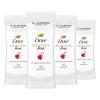 imageDove Aluminum Free Deodorant for Women 4 Count Pomegranate and Lemon Verbena 72 hour odor protection 26 ozLemon