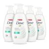 imageDove Instant Foaming Body Wash 4 Count for Softer and Smoother Skin Sensitive Skin Effectively Washes Away Bacteria While Nourishing Your Skin 135 ozSensitive Skin