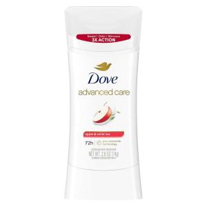 imageDove Advanced Care Antiperspirant Deodorant Stick Rose Petals 4 Count for after shave care for underarms 72 hour odor control with allday sweat protection stick for soft underarms 26 oz103 Ounce Pack of 1