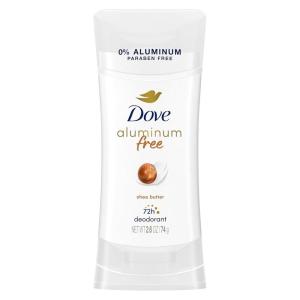 imageDove Aluminum Free Deodorant for Women 4 Count Pomegranate and Lemon Verbena 72 hour odor protection 26 ozFresh
