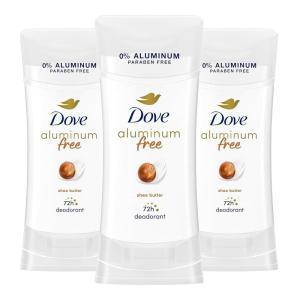 imageDove Aluminum Free Deodorant for Women 4 Count Pomegranate and Lemon Verbena 72 hour odor protection 26 ozShea Butter