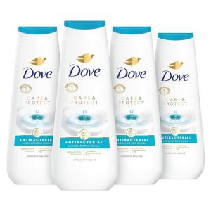 imageDove Body Wash Deep Moisture Sensitive Skin Cucumber and Green Tea and Shea Butter ampamp Vanilla Collection 4 Count Skin Cleanser with 24hr Renewing MicroMoisture 20 ozAntibacterial