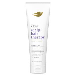 imageDove Density Boost Clarifying Foaming Scrub Scalp  Hair Therapy for gentle scalp exfoliation with Vitamin B3 Zinc and 0 sulfates 9 ozScalp  Hair Therapy