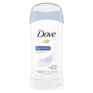 imageDove Invisible Solid Antiperspirant Deodorant Stick for Women Original Clean For All Day Underarm Sweat and Odor Protection 26 oz Pack of 626 Ounce Pack of 3
