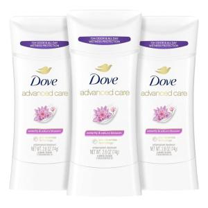 imageDove Nourishing Secrets Antiperspirant Deodorant Stick for Women Lavender ampamp Jasmine for 48 Hour Underarm Sweat Protection And Soft And Comfortable Underarms 26 oz 3 CountWaterlily and Sakura Blossom