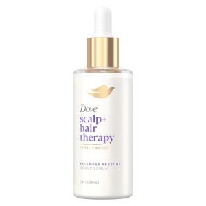 imageDove Scalp  Hair Therapy Density Boost Serum Fullness Restore Visibly Thicker Hair In As Soon As 30 Days Hydrating ampamp FastAbsorbing Instantly Relieves Dry Scalp 2 Fl ozScalp Serum