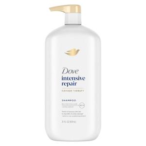 imageDove Shampoo Intensive Repair Pack of 4 for Damaged Hair Shampoo with BioRestore Complex 31 oz