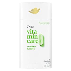 imageDove VitaminCare Aluminum Free Deodorant Stick for 72H Odor Protection Lavender ampamp Chamomile Breathable Deodorant for Women 26 ozCucumber  Melon