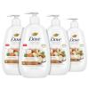 imageDove Advanced Care Hand Wash Shea Butter ampamp Warm Vanilla 4 Count for Soft Smooth Skin More Moisturizers than the Leading Ordinary Hand Soap 12 oz12 Fl Oz Pack of 4