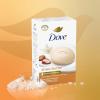 imageDove Beauty Bar Soap Shea Butter 4 Count for Nourished Radiant Skin Enriches Skin 375 oz