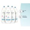 imageDove Body Wash For All Skin Types Antibacterial Body Wash Protects from Dryness 22 Fl Oz Pack of 4