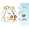 imageDove Body Wash with Pump 3 Count Glowing Mango ampamp Almond Butter for Renewed HealthyLooking Skin Gentle Skin Cleanser with 24hr Renewing MicroMoisture 306 ozMango and Almond Butters