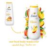 imageDove Body Wash with Pump 3 Count Glowing Mango ampamp Almond Butter for Renewed HealthyLooking Skin Gentle Skin Cleanser with 24hr Renewing MicroMoisture 306 ozMango