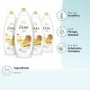 imageDove Body Wash with Pump 3 Count Glowing Mango ampamp Almond Butter for Renewed HealthyLooking Skin Gentle Skin Cleanser with 24hr Renewing MicroMoisture 306 ozMango and Almond Butters