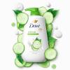imageDove Body Wash with Pump Refresh Cucumber and Green Tea for 24hr LotionSoft Skin Moisturizing Skin Cleanser with No Sulfates No Parabens 306 ozCucumber and Green Tea