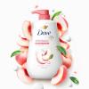 imageDove Body Wash with Pump Refresh Cucumber and Green Tea for 24hr LotionSoft Skin Moisturizing Skin Cleanser with No Sulfates No Parabens 306 ozWhite Peach