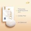 imageDove Fragrance Free Beauty Bar Soothing Relief 5 Bars Moisturizes eczemaprone skin 5 nourishing serum with colloidal oatmeal 75 oz