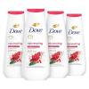 imageDove Body Wash Rejuvenating Pomegranate ampamp Hibiscus 4 Count for Renewed HealthyLooking Skin Gentle Skin Cleanser with 24hr Renewing MicroMoisture 20 oz