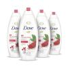 imageDove Body Wash for Softer Smoother Skin After Just One Use Rejuvenating Pomegranate and Hibiscus Tea Effectively Washes Away Bacteria While Nourishing Your Skin 22 Fl Ounce Pack of 4Pomegranate and Lemon Verbena