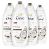imageDove Purely Pampering Body Wash for Dry Skin Coconut Butter and Cocoa Butter Effectively Washes Away Bacteria While Nourishing Your Skin 22 oz 4 countCoconut and Cocoa Butters