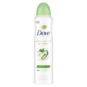 imageDove Advanced Care Antiperspirant Deodorant Dry Spray Cool Essentials 4 Count Antiperspirant deodorant for helping your skin barrier repair after shaving With Pro Ceramide Technology 38 oz38 Ounce Pack of 1