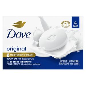 imageDove Beauty Bar Soap Original Pack of 36 for Soft Smooth Skin with 14 Moisturizing Cream 26 oz15 Ounce Pack of 1