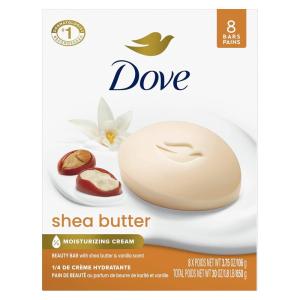 imageDove Beauty Bar Soap Shea Butter 8 CountShea Butter