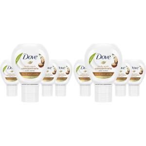 imageDove Body Wash Concentrate Refill Shea ampamp Warm Vanilla 4 pack for Instantly Soft Skin Refill for use reusable bottle 4 fl oz makes 16 fl ozShea and Warm Vanilla Concentrate Refills