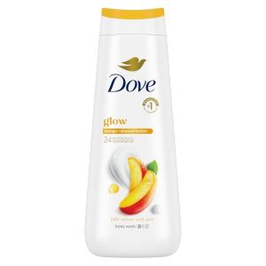 imageDove Body Wash with Pump 3 Count Glowing Mango ampamp Almond Butter for Renewed HealthyLooking Skin Gentle Skin Cleanser with 24hr Renewing MicroMoisture 306 ozMango