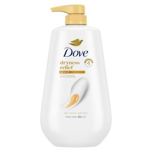 imageDove Body Wash with Pump Glow Mango ampamp Almond Butter For 24hr LotionSoft Skin Moisturizing Skin Cleanser with No Sulfates No Parabens 306 ozJojoba