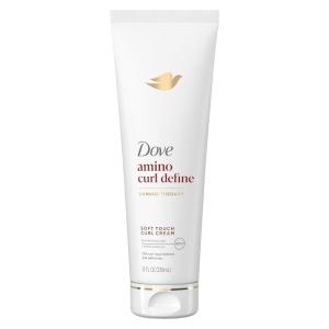 imageDove Curl Cream Amino Curl for Curly Coily Hair with BioProtein Care Technology  Amino Complex 8 Fl Oz