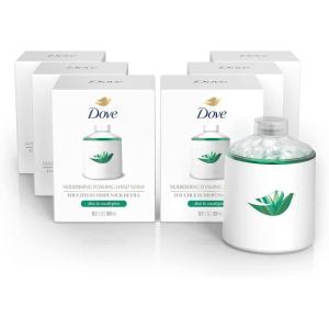 imageDove Nourishing Foaming Hand Wash Touchless Dispenser Refill Lavender and Chamomile Moisturizing Hand Wash for Lasting Nourishment 101 oz 6packAloe  Eucalyptus