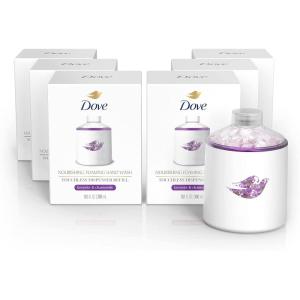 imageDove Nourishing Foaming Hand Wash Touchless Dispenser Refill Lavender and Chamomile Moisturizing Hand Wash for Lasting Nourishment 101 oz 6packLavender  Chamomile