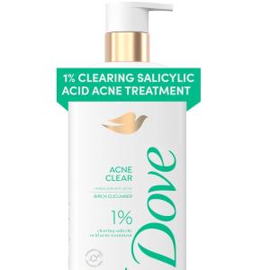 imageDove Serum Body Wash Acne Clear for troubled skin with Salicylic Acid 185 Fl Oz