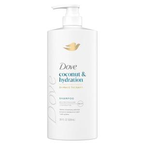 imageDove Shampoo Coconut ampamp Hydration for Dry Hair with BioProtein Care Technology and Coconut Oil 28 Fl Oz