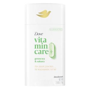 imageDove VitaminCare Deodorant Stick Green Tea ampamp Shakura Aluminum Free 26 oz