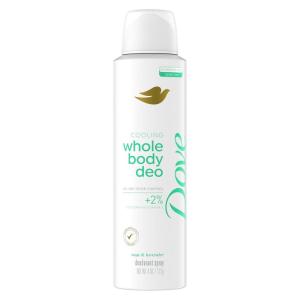 imageDove Whole Body Deodorant Cooling Spray Peach ampamp White Tea Aluminum Free 4ozSage  Lavender